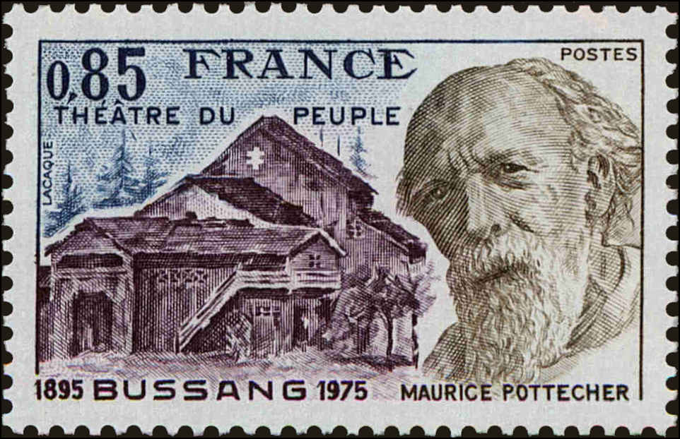 Front view of France 1439 collectors stamp