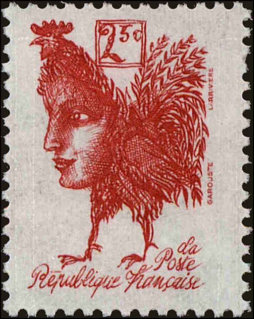 Front view of France 2309 collectors stamp