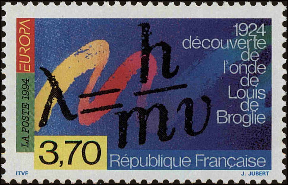 Front view of France 2420 collectors stamp