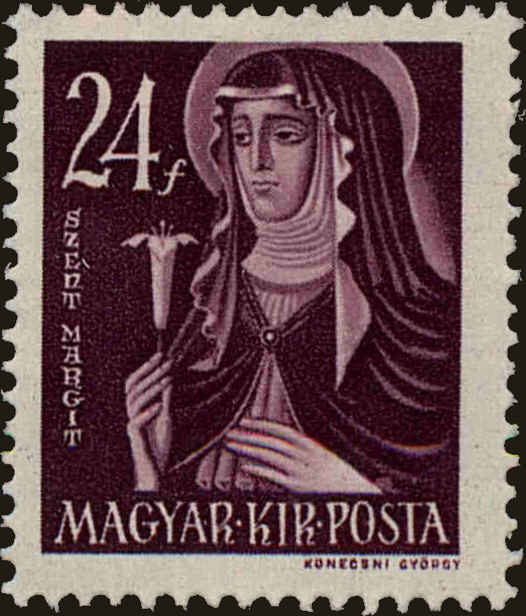 Front view of Hungary 626 collectors stamp