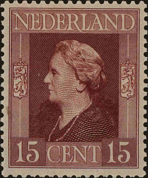Front view of Netherlands 269 collectors stamp