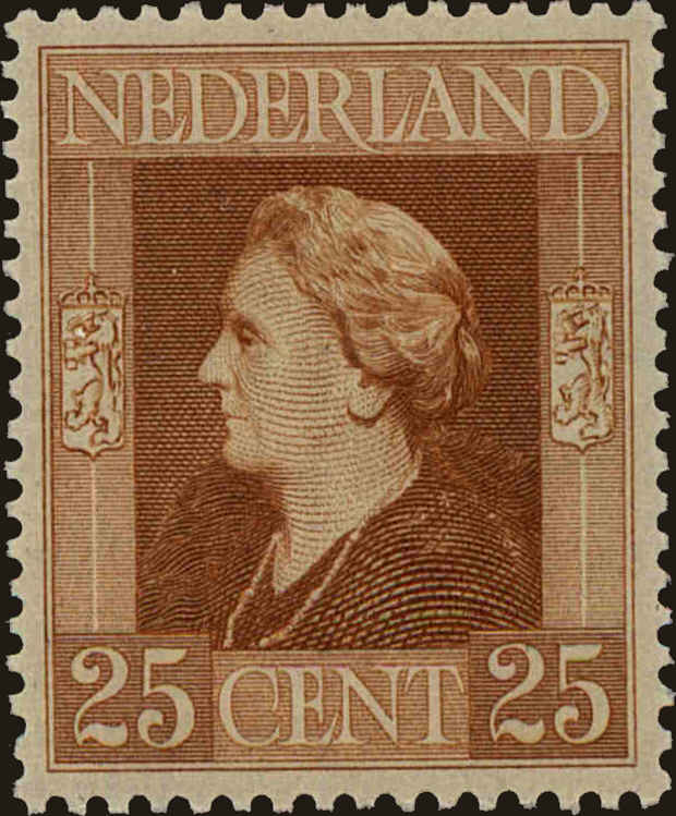 Front view of Netherlands 273 collectors stamp
