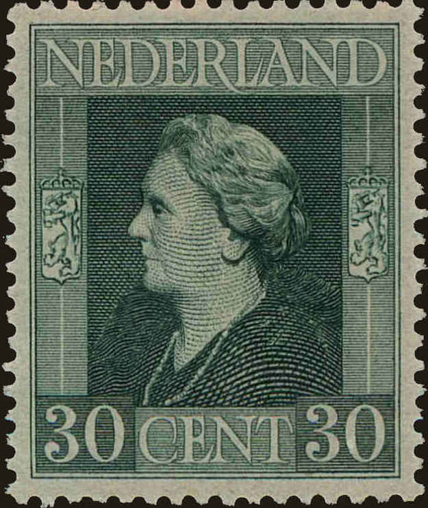 Front view of Netherlands 274 collectors stamp