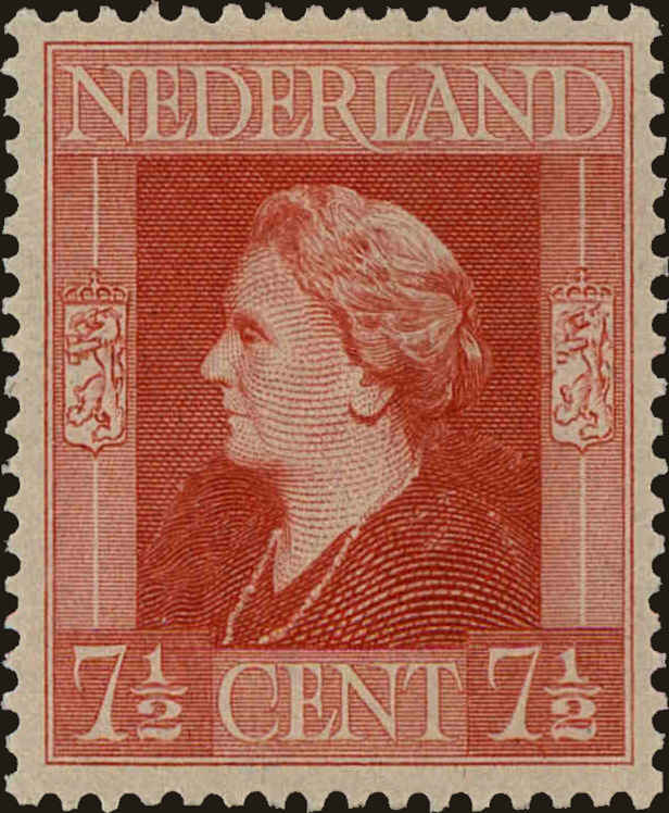 Front view of Netherlands 266 collectors stamp