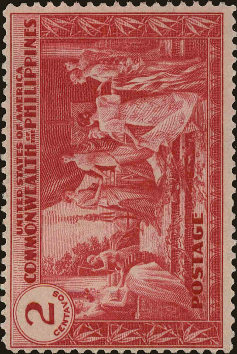 Front view of Philippines (US) 397 collectors stamp
