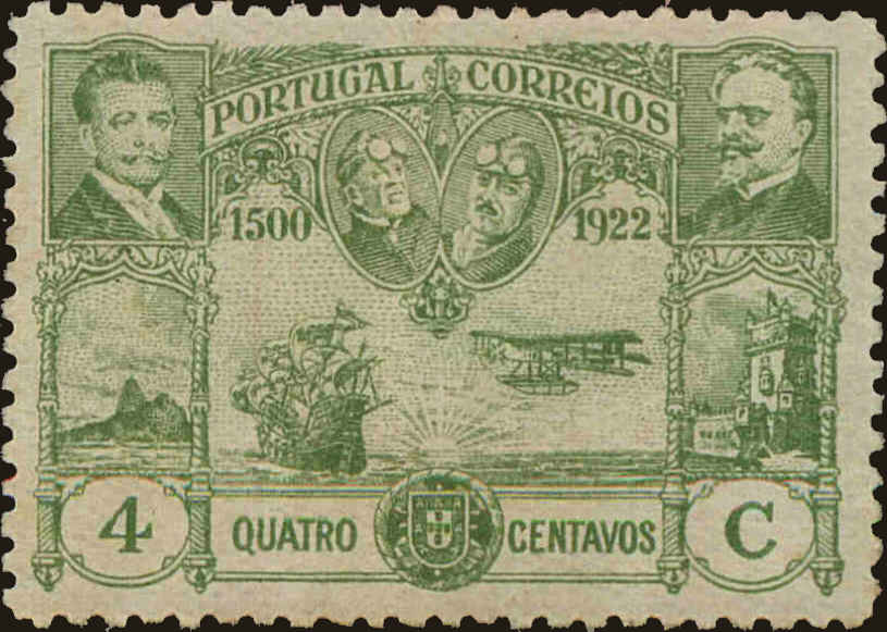 Front view of Portugal 302 collectors stamp