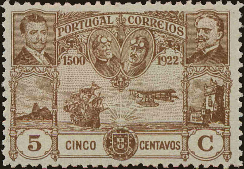 Front view of Portugal 303 collectors stamp