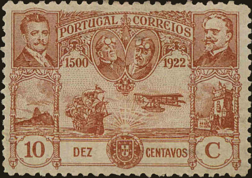 Front view of Portugal 304 collectors stamp