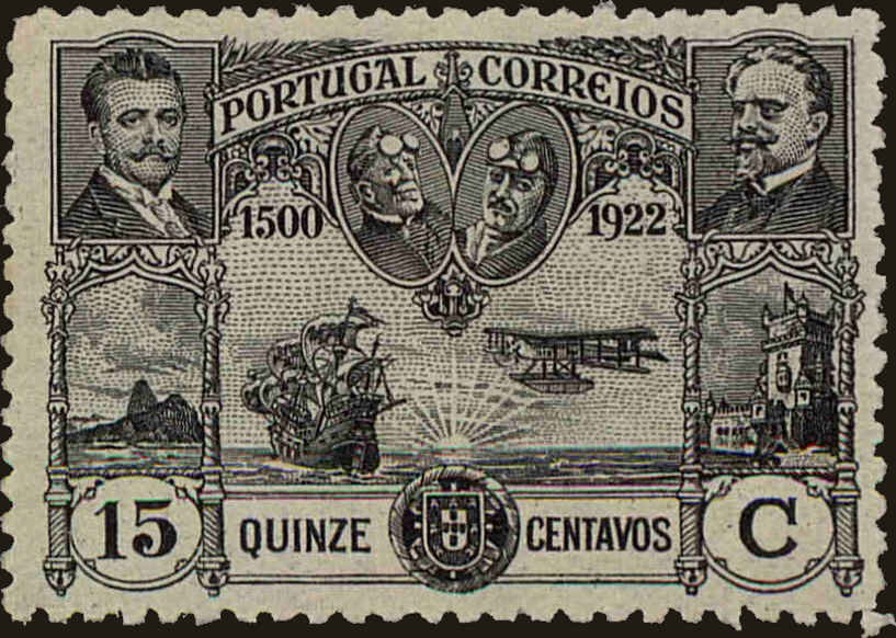 Front view of Portugal 305 collectors stamp
