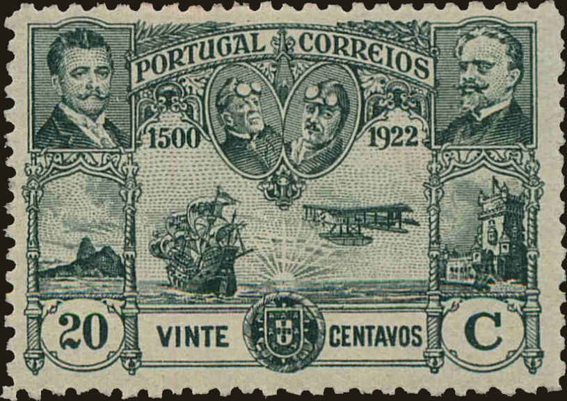 Front view of Portugal 306 collectors stamp