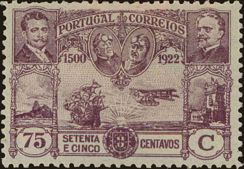 Front view of Portugal 311 collectors stamp