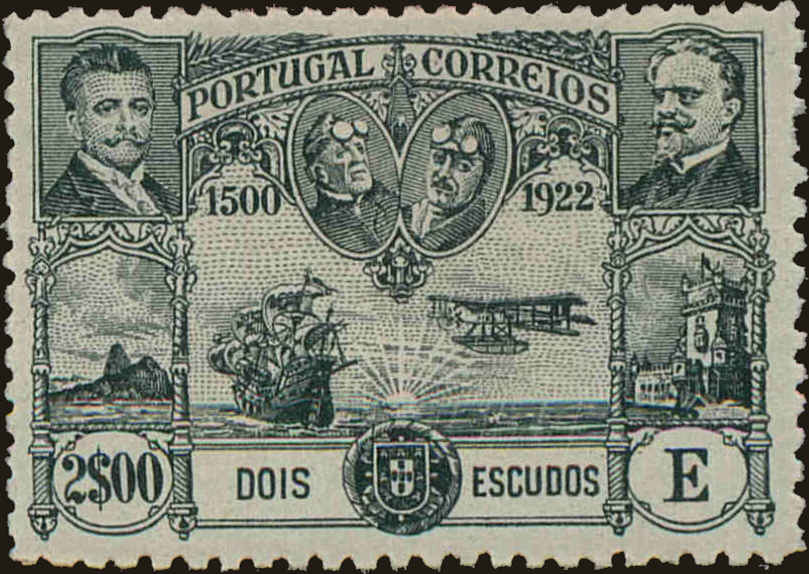 Front view of Portugal 314 collectors stamp