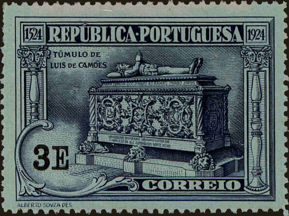 Front view of Portugal 341 collectors stamp