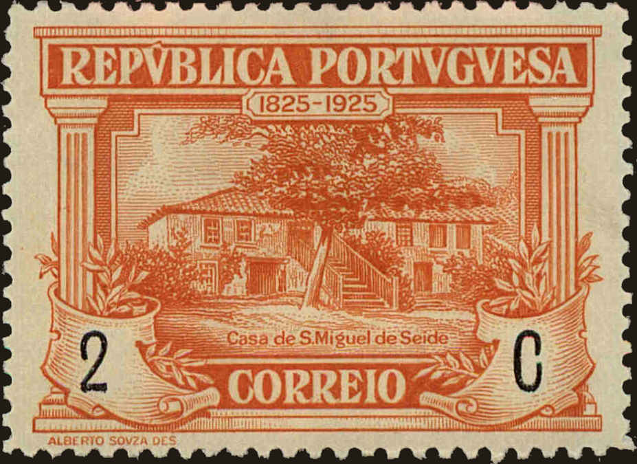 Front view of Portugal 346 collectors stamp