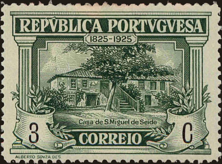 Front view of Portugal 347 collectors stamp