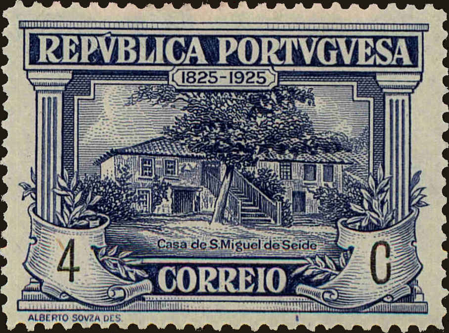 Front view of Portugal 348 collectors stamp