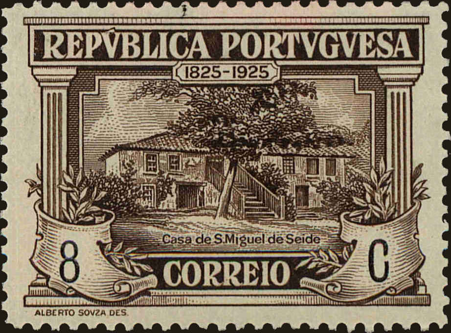 Front view of Portugal 351 collectors stamp