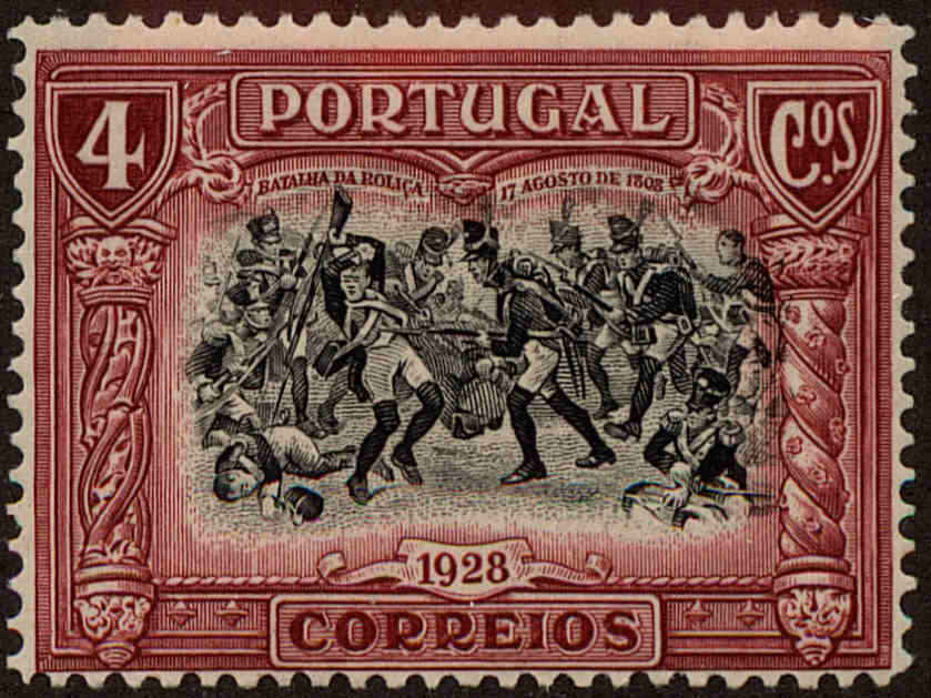 Front view of Portugal 439 collectors stamp