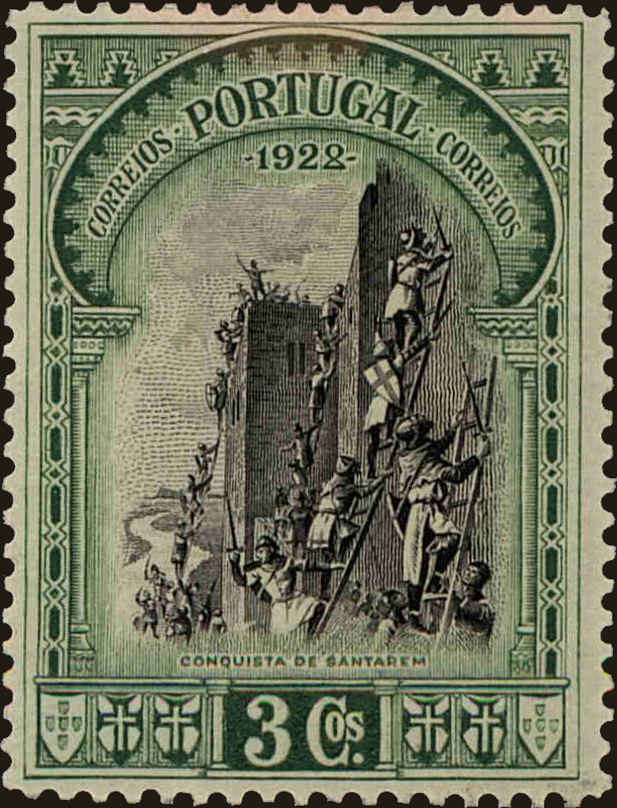 Front view of Portugal 438 collectors stamp