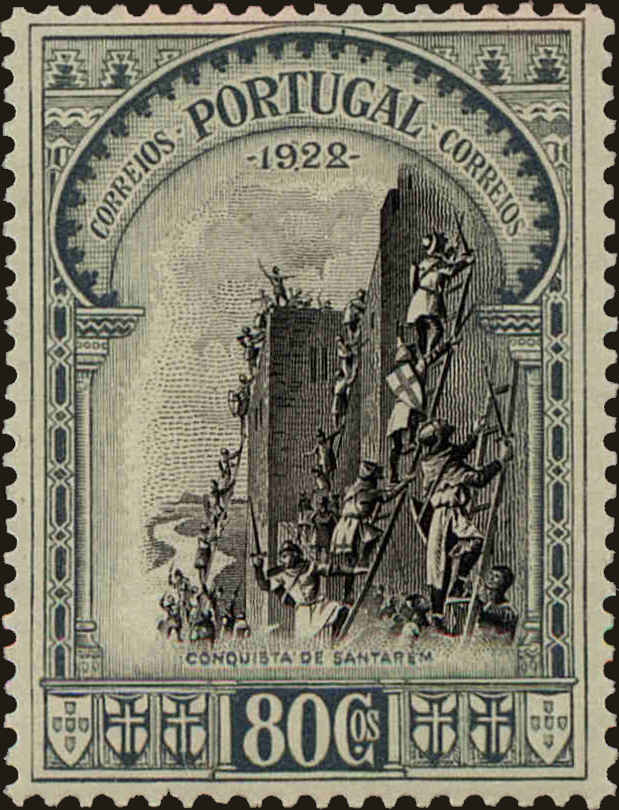 Front view of Portugal 448 collectors stamp