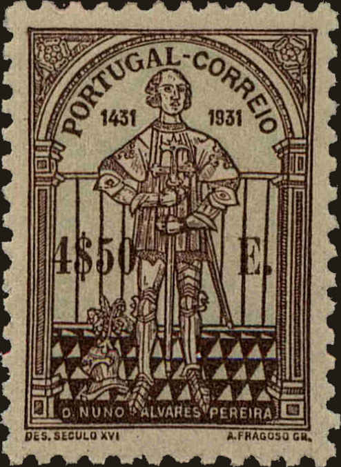 Front view of Portugal 539 collectors stamp