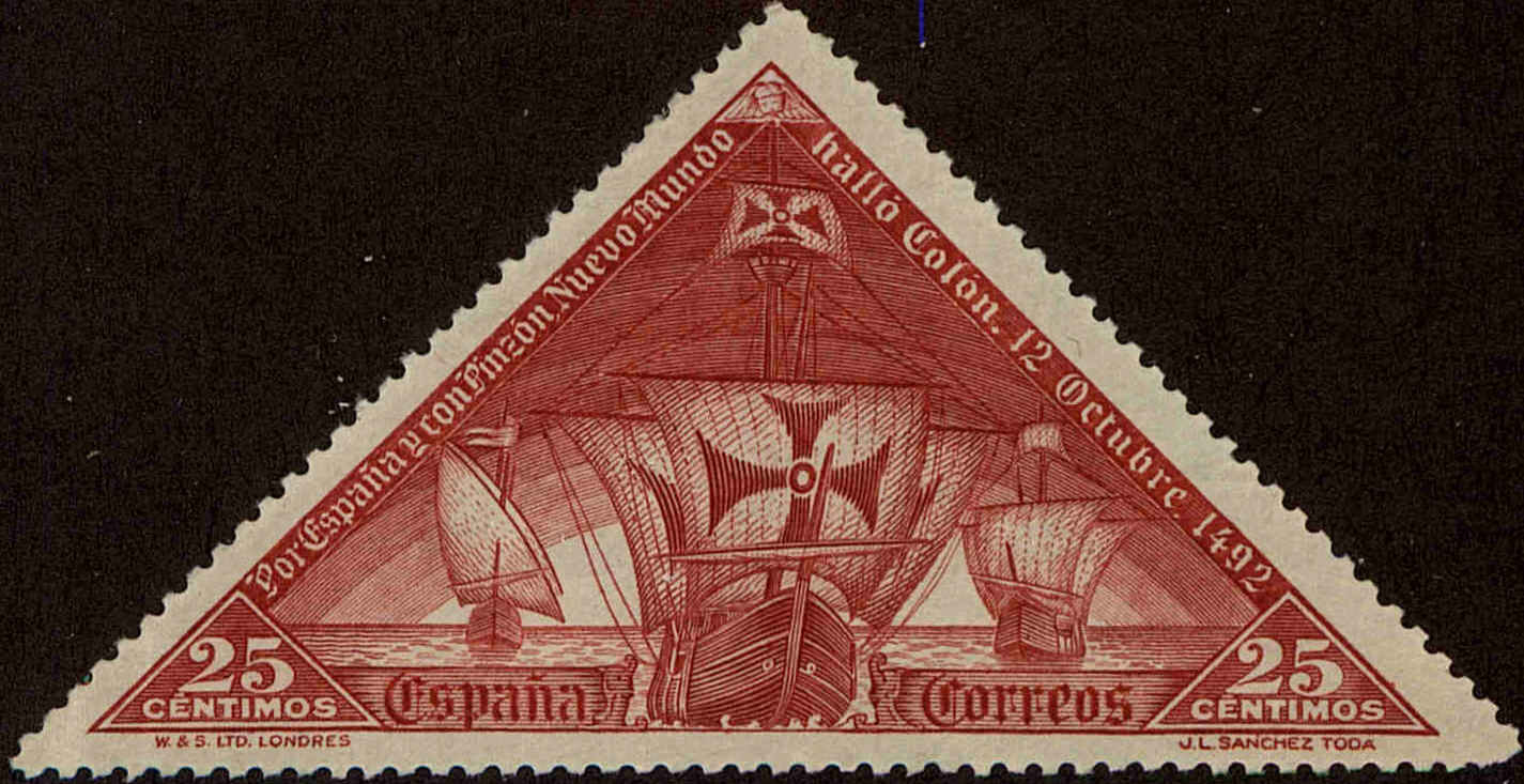 Front view of Spain 426 collectors stamp