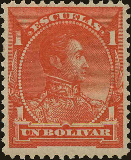 Front view of Venezuela 83 collectors stamp