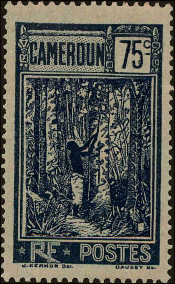 Front view of Cameroun (French) 193 collectors stamp