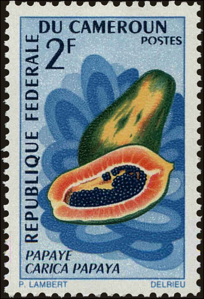 Front view of Cameroun (French) 461 collectors stamp