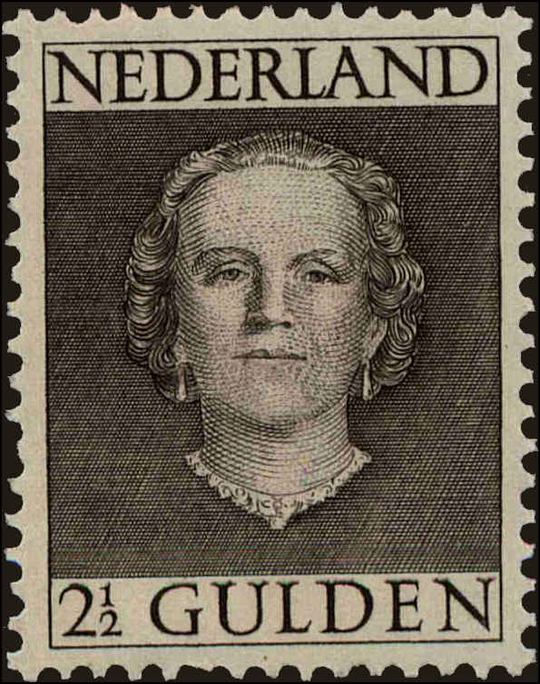 Front view of Netherlands 320 collectors stamp