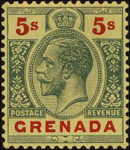 Front view of Denmark 87 collectors stamp