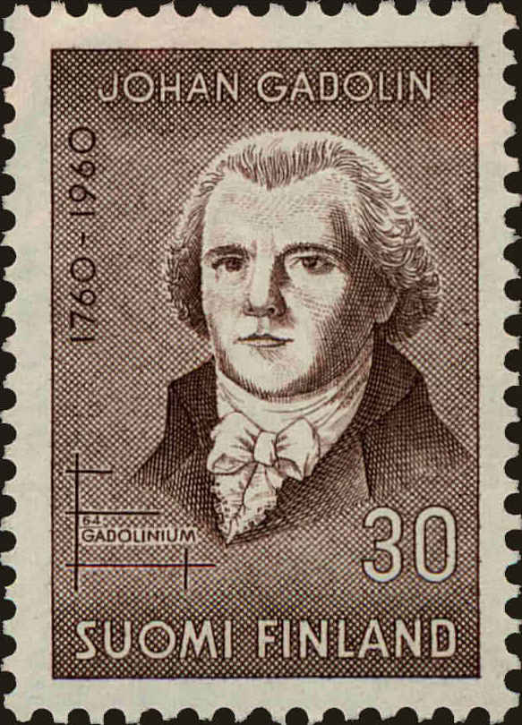 Front view of Finland 370 collectors stamp