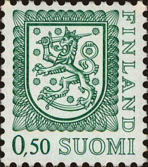 Front view of Finland 559 collectors stamp