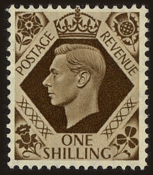 Front view of Great Britain 248 collectors stamp