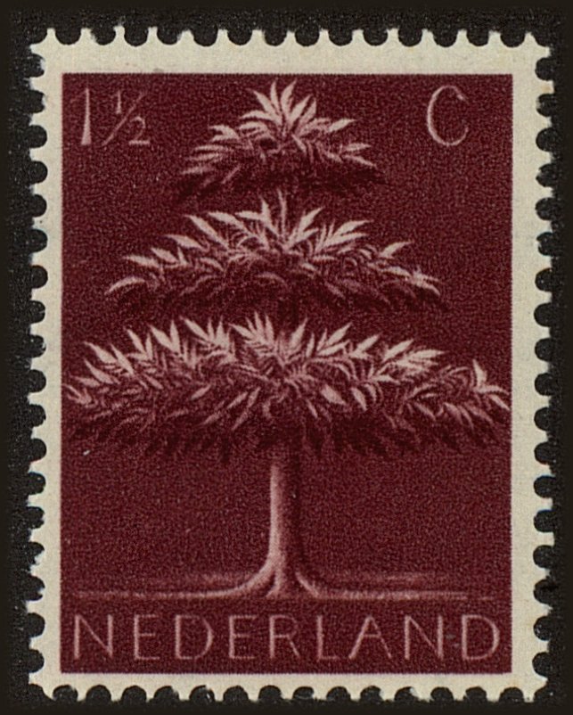 Front view of Netherlands 246 collectors stamp