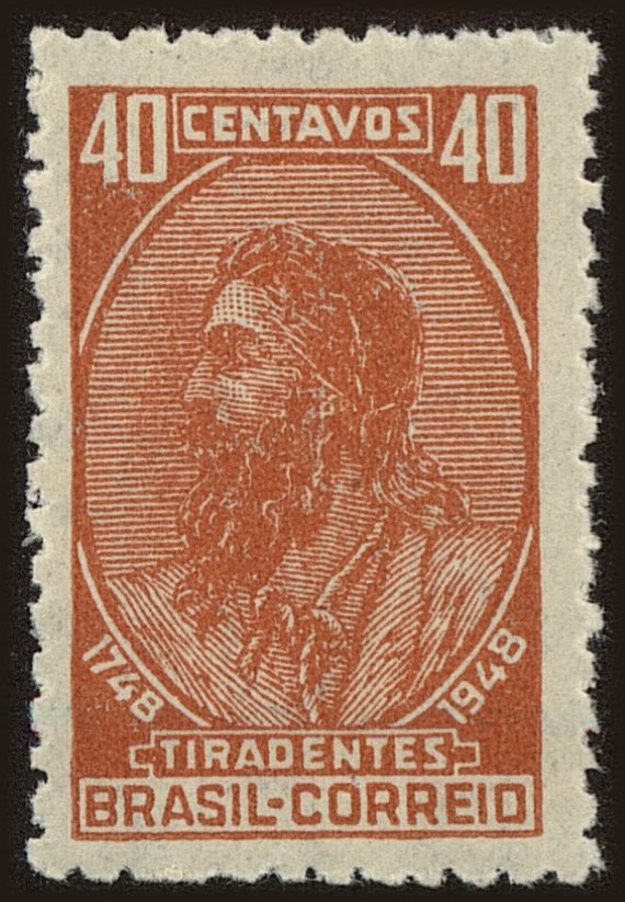 Front view of Brazil 683 collectors stamp