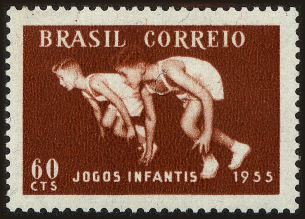 Front view of Brazil 823 collectors stamp