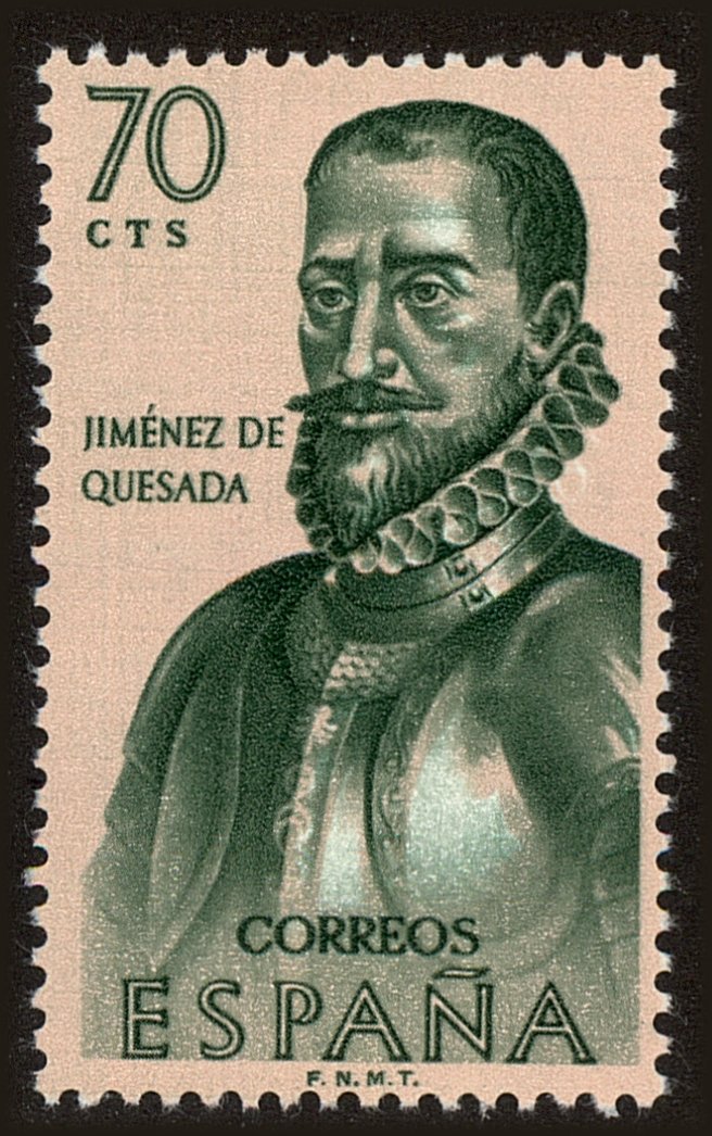 Front view of Spain 1132 collectors stamp
