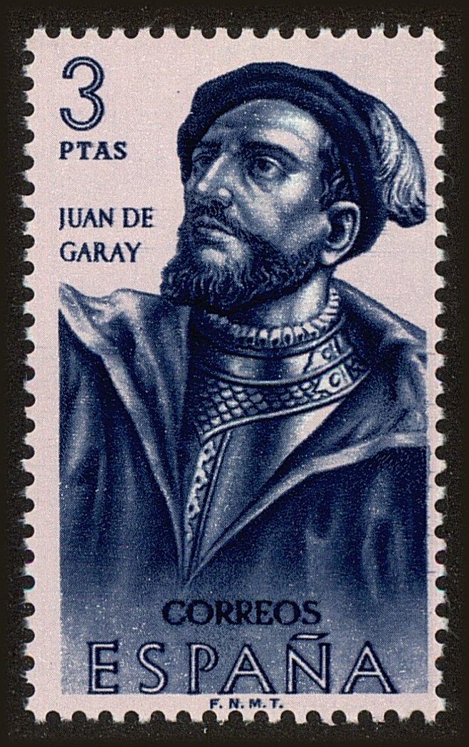Front view of Spain 1137 collectors stamp
