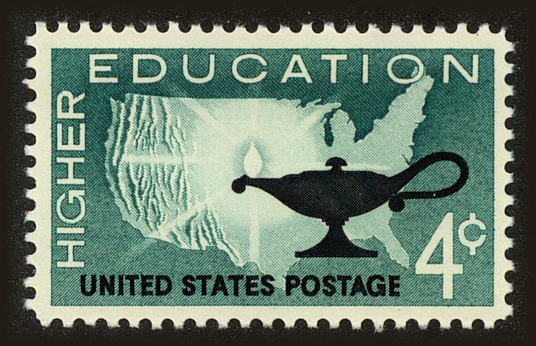 Front view of United States 1206 collectors stamp