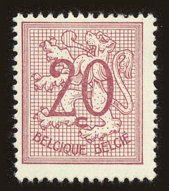 Front view of Belgium 409 collectors stamp