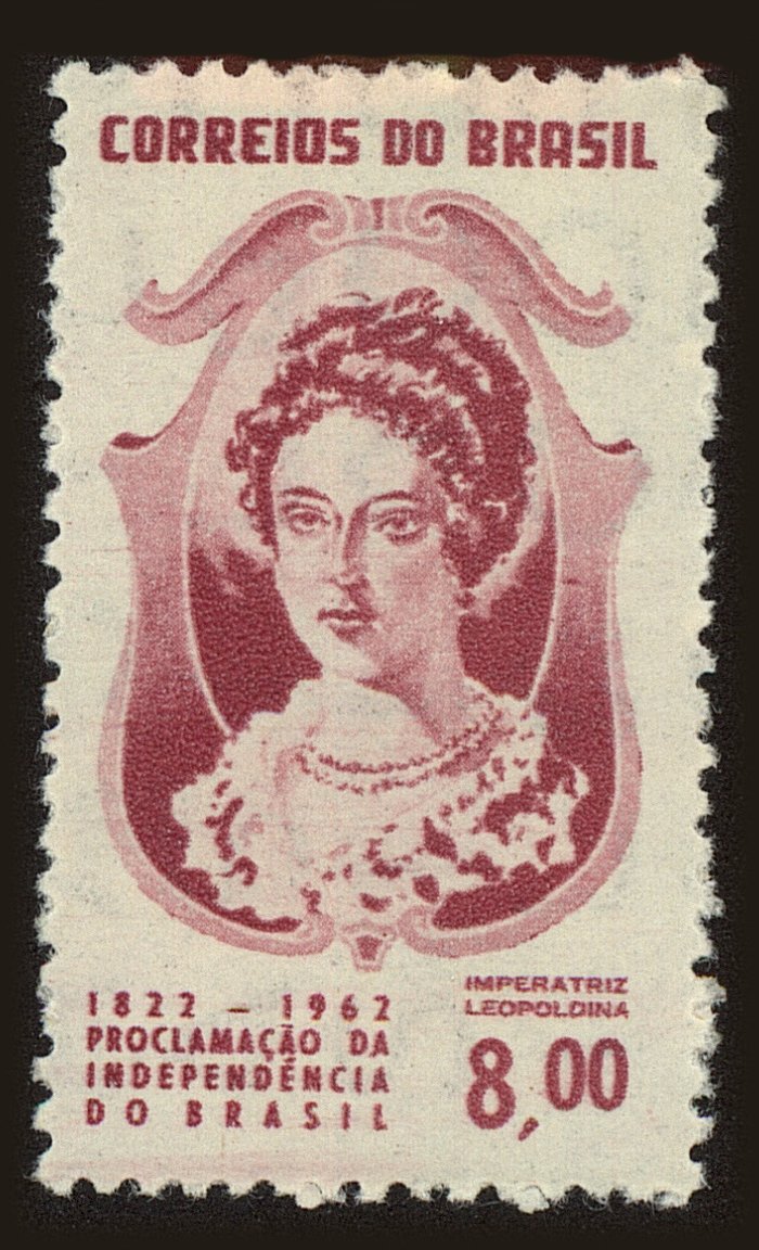 Front view of Brazil 943 collectors stamp