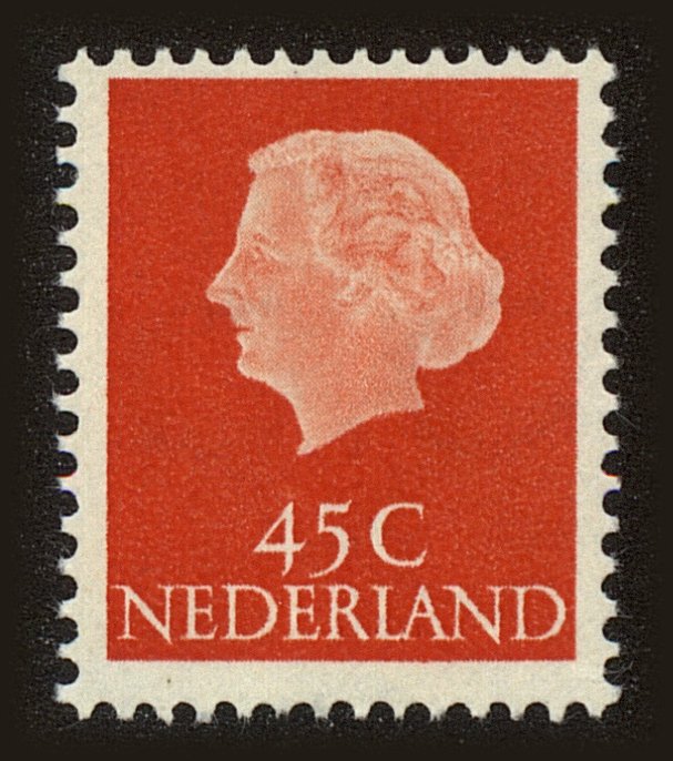 Front view of Netherlands 353 collectors stamp