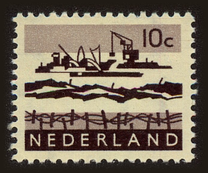 Front view of Netherlands 403 collectors stamp