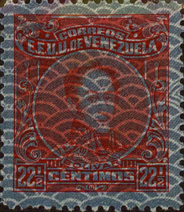 Front view of Venezuela 297 collectors stamp