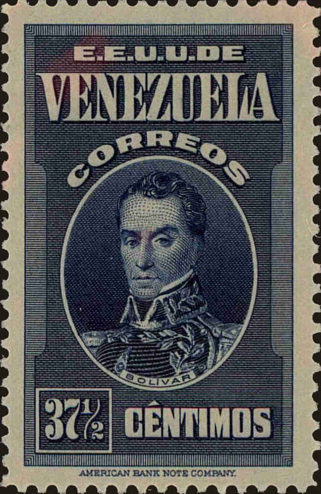Front view of Venezuela 333 collectors stamp