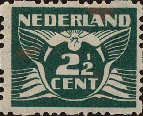 Front view of Netherlands 169a collectors stamp