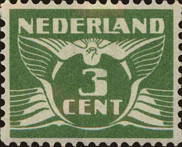 Front view of Netherlands 170c collectors stamp