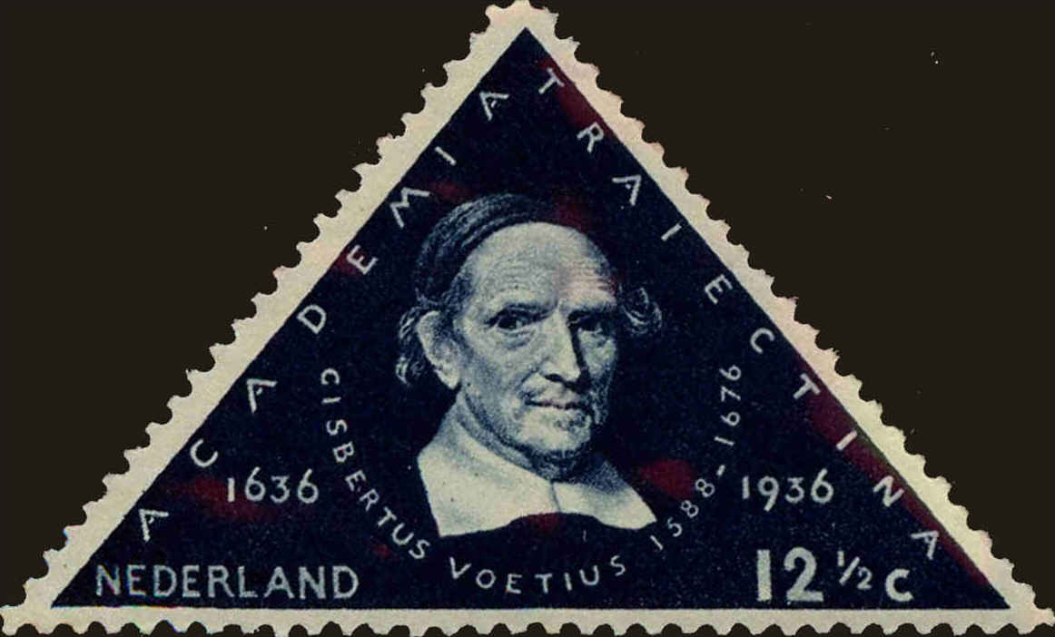 Front view of Netherlands 205 collectors stamp