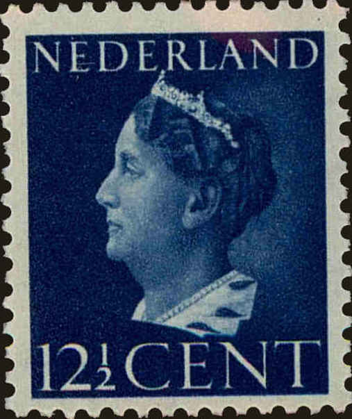 Front view of Netherlands 219 collectors stamp